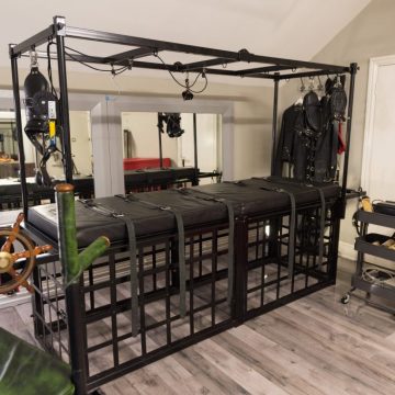 View of dungeon equipment